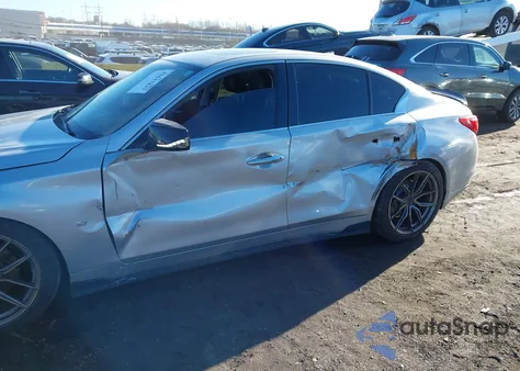 2014 Infiniti Q50 Premium from USA, damaged, VIN JN1BV7AR0EM699553